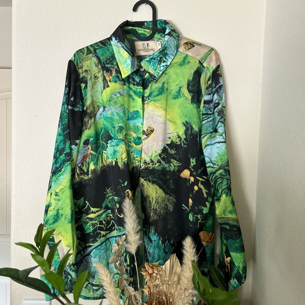 Fashion Brand Company Cayetana Satin Shirt